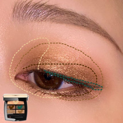 レ ベージュ パレット ルガール/CHANEL/アイシャドウパレットを使ったクチコミ(10枚目)