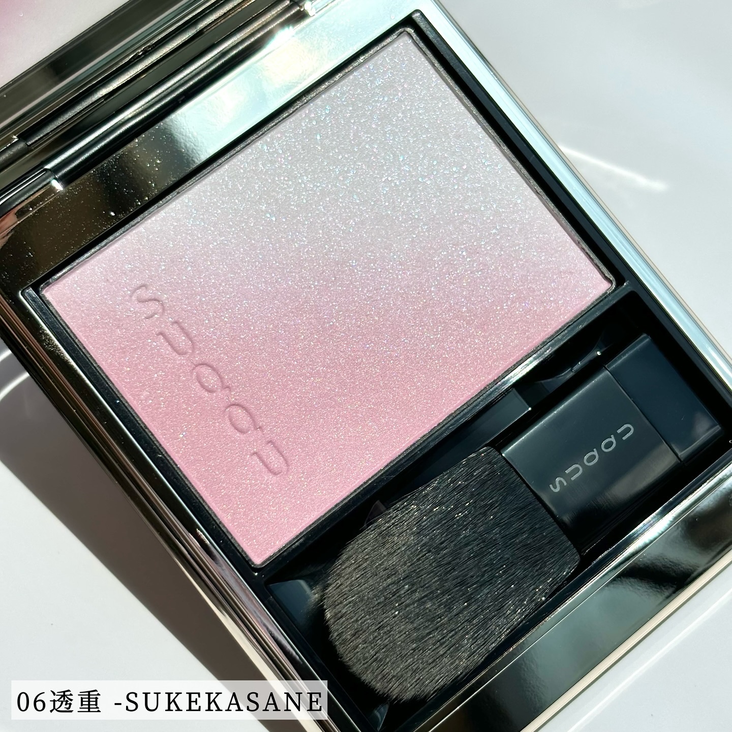 ブラーリング カラー ブラッシュ/SUQQU/パウダーチークを使ったクチコミ（3枚目）