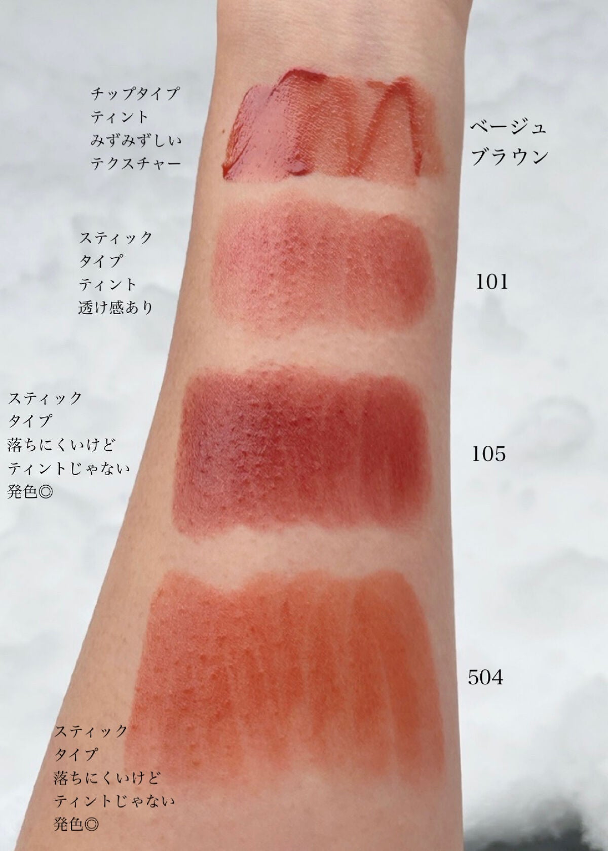 ラスティンググロスリップ/CEZANNE/口紅を使ったクチコミ(6枚目)