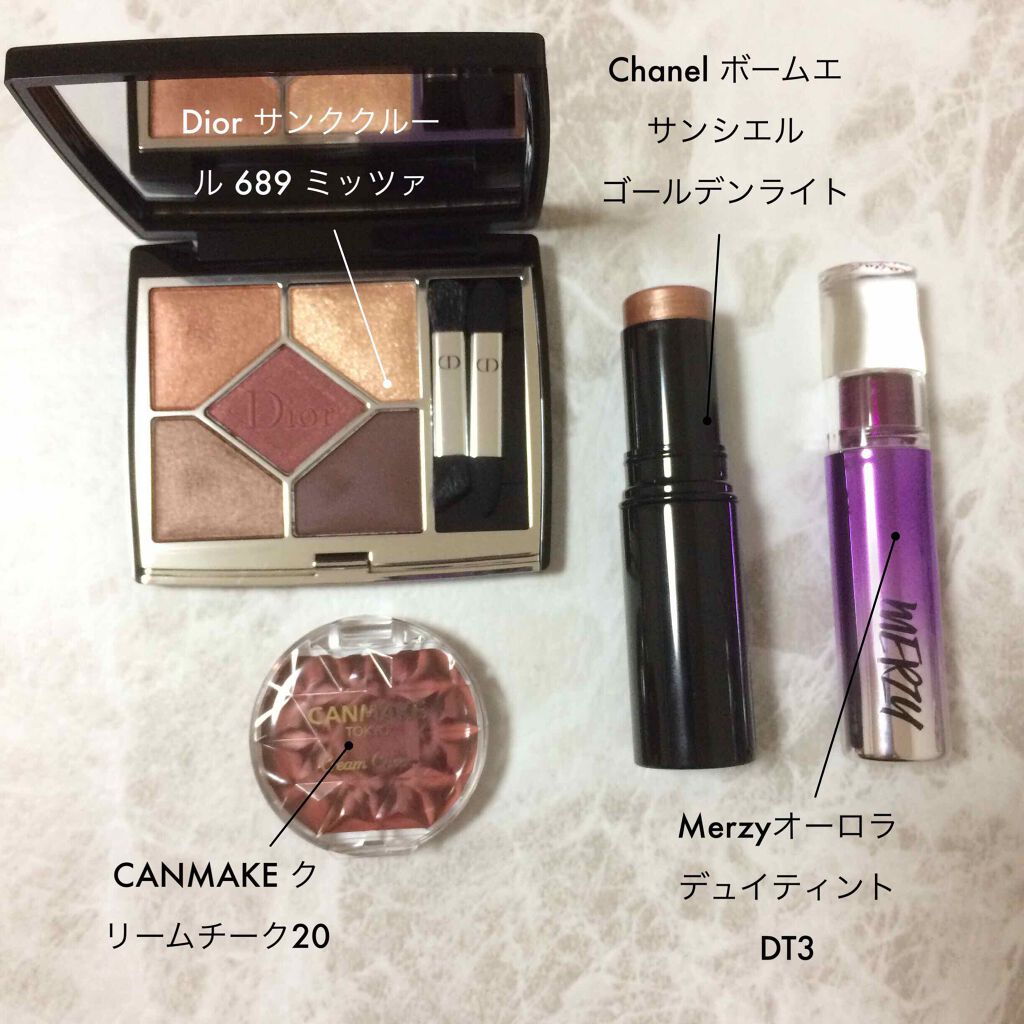 クリームチーク/キャンメイク/ジェル・クリームチークを使ったクチコミ(1枚目)