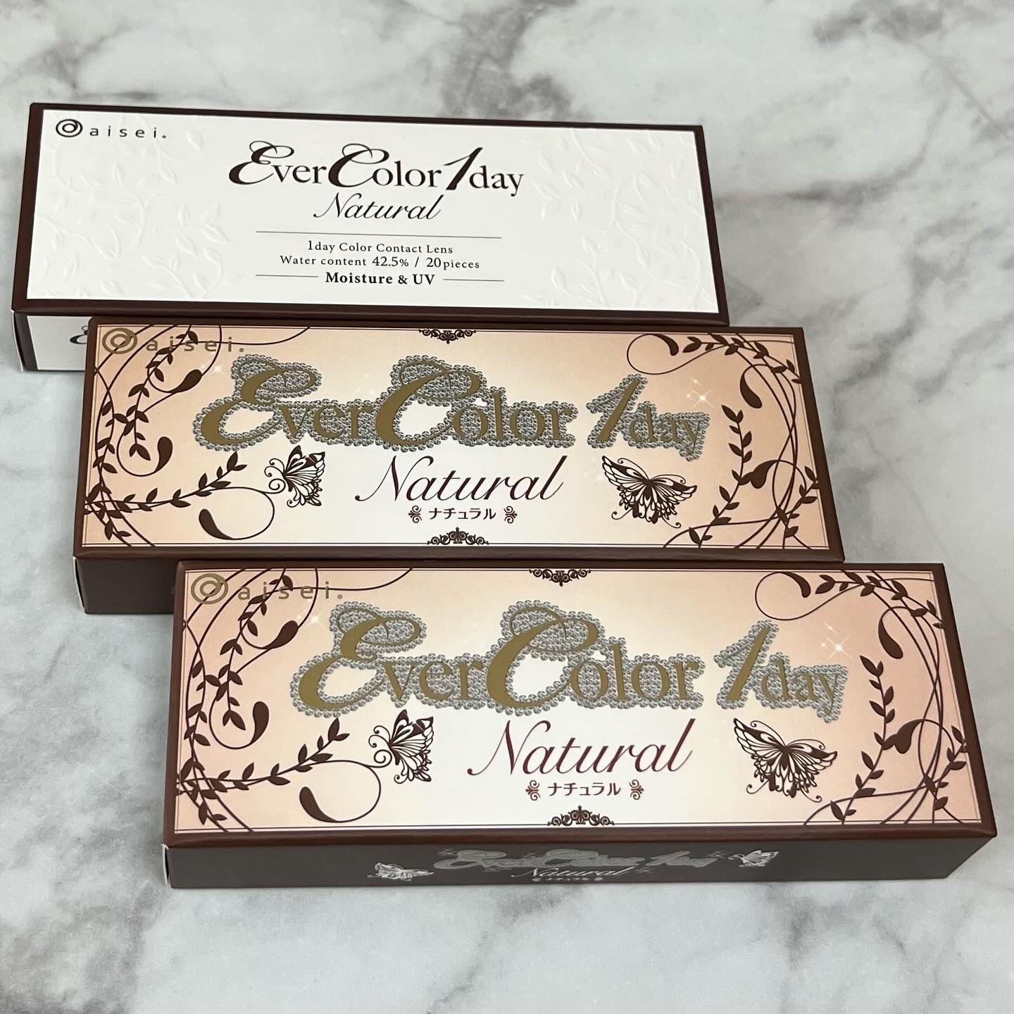 エバーカラーワンデー ナチュラル ナチュラルブラック/エバーカラー/ワンデー（１DAY）カラコンを使ったクチコミ（2枚目）