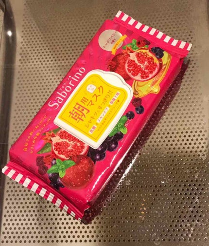 目ざまシート 完熟果実の高保湿タイプ/サボリーノ/シートマスク・パックを使ったクチコミ(1枚目)