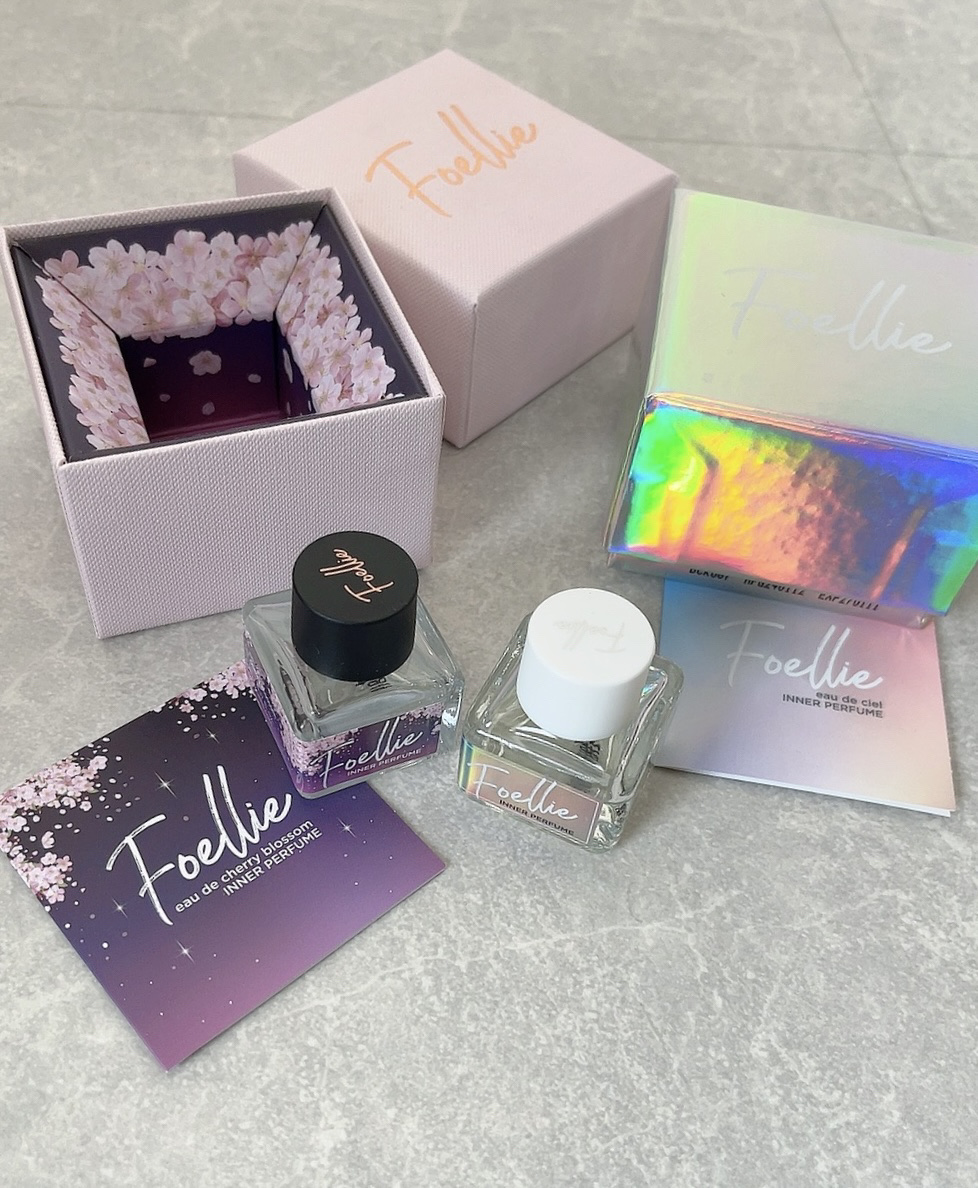 フォエリー インナーパフューム チェリーブロッサムの香り/Foellie/香水(レディース)を使ったクチコミ（1枚目）