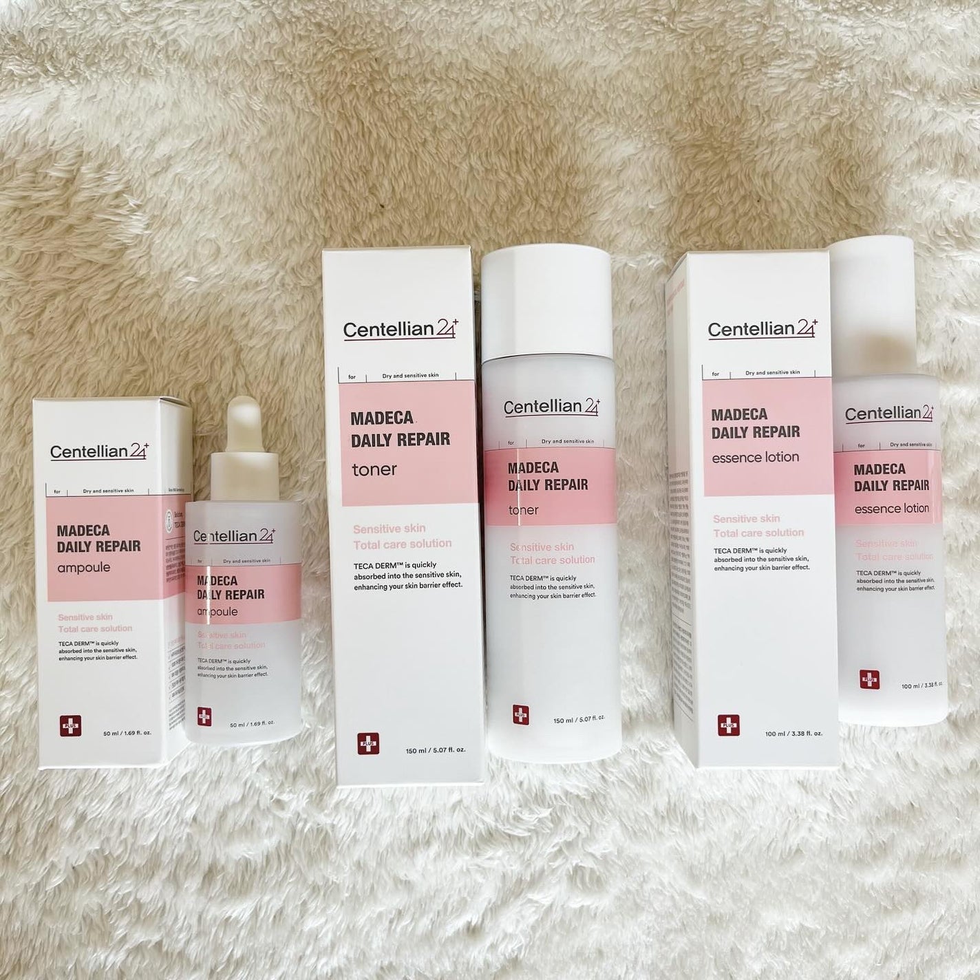 マデカデイリーリペアアンプル/センテリアン24/美容液を使ったクチコミ(7枚目)