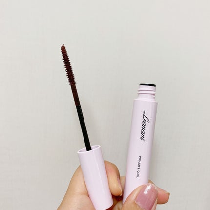 プレミアムボリューム&カールマスカラN ナチュラルブラウン/Leanani/マスカラの画像