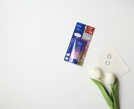 ニベアUV ディープ プロテクト&ケア トーンアップ エッセンス/ニベア/日焼け止めローションを使ったクチコミ(4枚目)