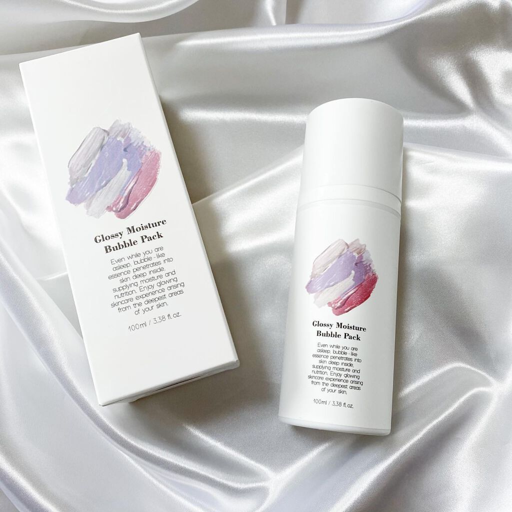 グロッシーモイスチャーバブルパック/Milk Touch/洗い流すパック・マスクを使ったクチコミ（1枚目）