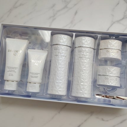コスメデコルテ AQ ブライト ラディアンス コフレ I/DECORTÉ/スキンケアキットを使ったクチコミ(1枚目)