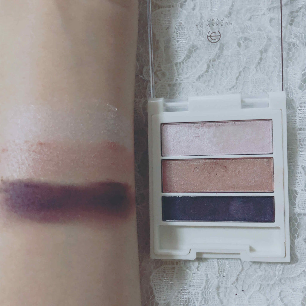 AC グラデーションアイカラー/AC MAKEUP/アイシャドウパレットを使ったクチコミ（2枚目）