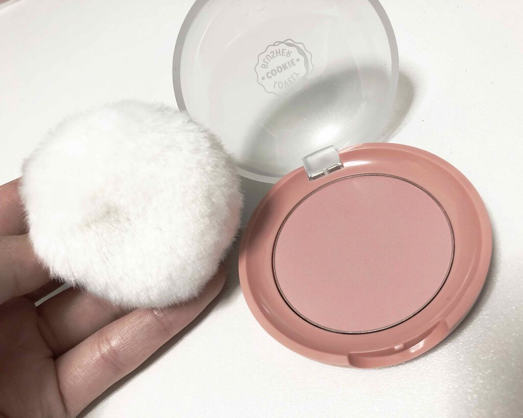 ラブリー クッキー ブラッシャー/ETUDE/パウダーチークを使ったクチコミ（2枚目）