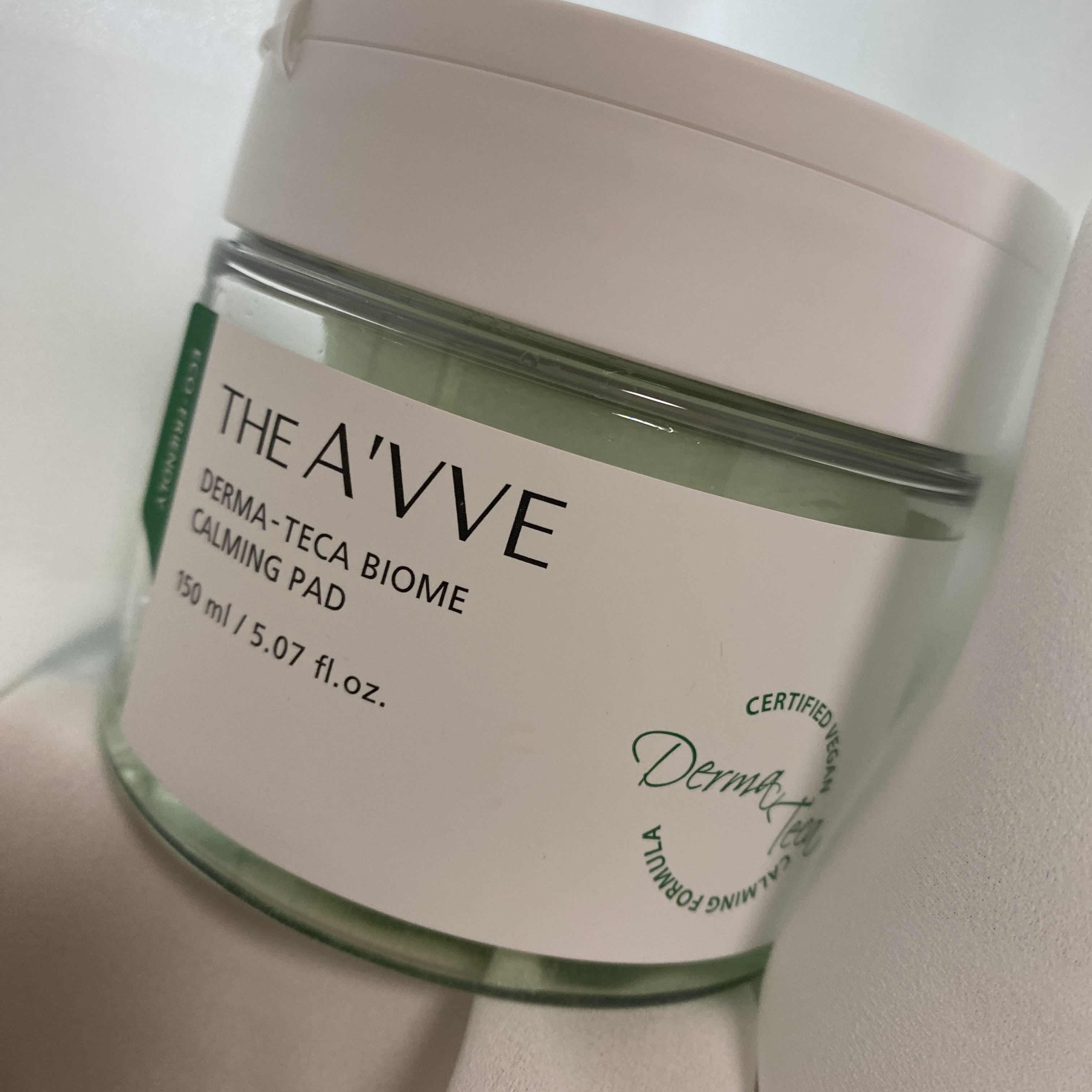 ダーマテカバイオームカーミングパッド/THE A'VVE/トナーパッドを使ったクチコミ（1枚目）