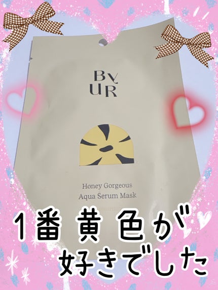 プランプハニー アクアセラムマスク/ByUR/シートマスク・パックを使ったクチコミ(1枚目)
