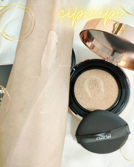 シピシピ フィットスキンクッション/CipiCipi/クッションファンデーションを使ったクチコミ(3枚目)