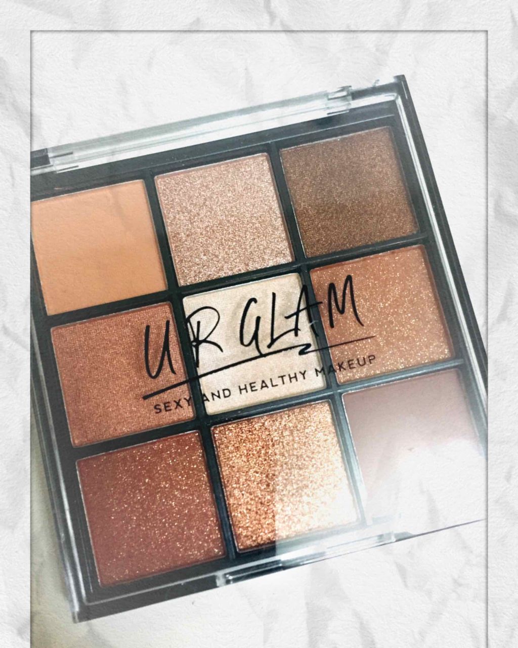 UR GLAM BLOOMING EYE COLOR PALETTE/U R GLAM/アイシャドウパレットを使ったクチコミ(1枚目)