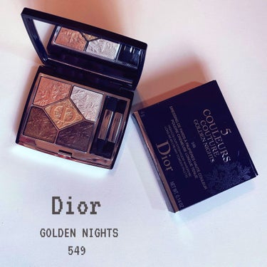 サンク クルール クチュール＜ゴールデン ナイツ＞/Dior/パウダーアイシャドウを使ったクチコミ（1枚目）