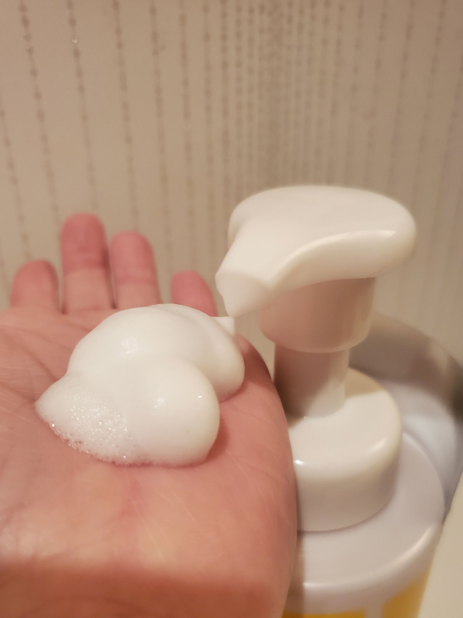 ビタミンC 酵素泡洗顔/cyclear/泡洗顔を使ったクチコミ（3枚目）