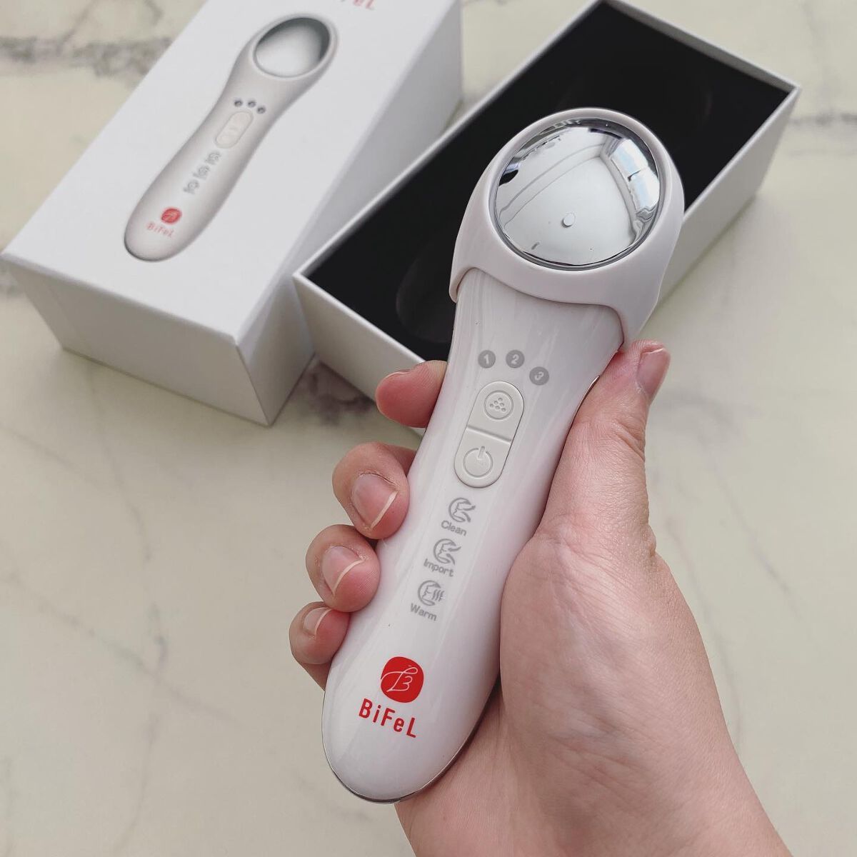 導入美顔器イオンブースター＆GFSマスク/bifel/美顔器・マッサージを使ったクチコミ（2枚目）