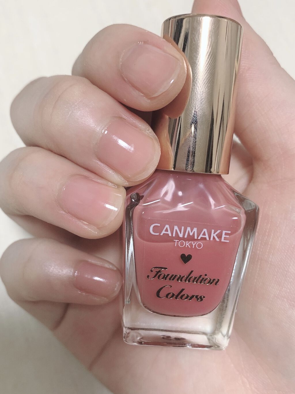 ファンデーションカラーズ/キャンメイク/マニキュアを使ったクチコミ（1枚目）