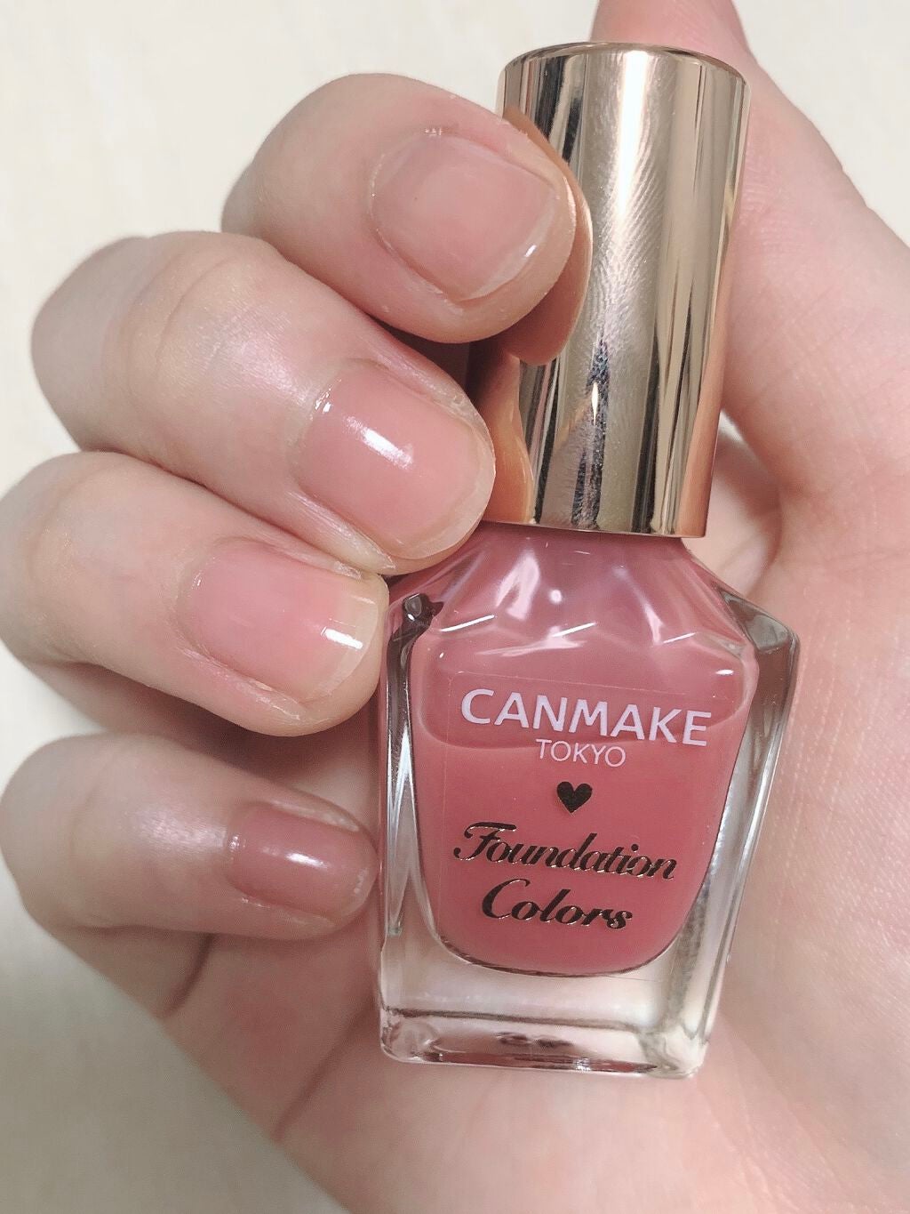 ファンデーションカラーズ/キャンメイク/マニキュアを使ったクチコミ(1枚目)