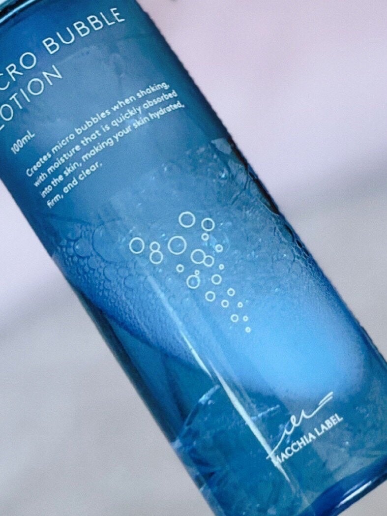 薬用マイクロバブルローション/Macchia Label/化粧水を使ったクチコミ(1枚目)