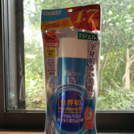 ビオレUV アクアリッチウォータリージェル /ビオレ/日焼け止め・UVケアを使ったクチコミ(1枚目)