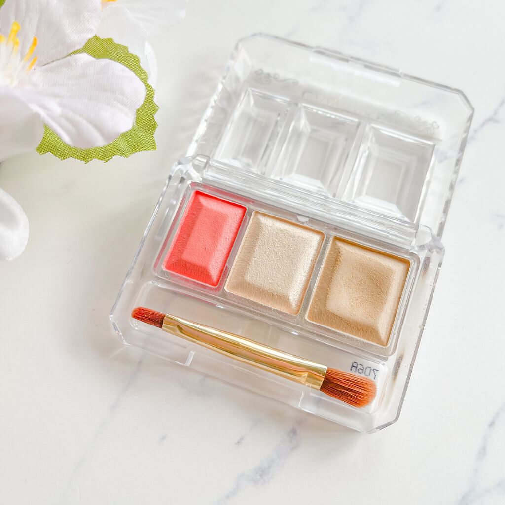 シークレットカラーアイズ/キャンメイク/アイシャドウパレットを使ったクチコミ(2枚目)