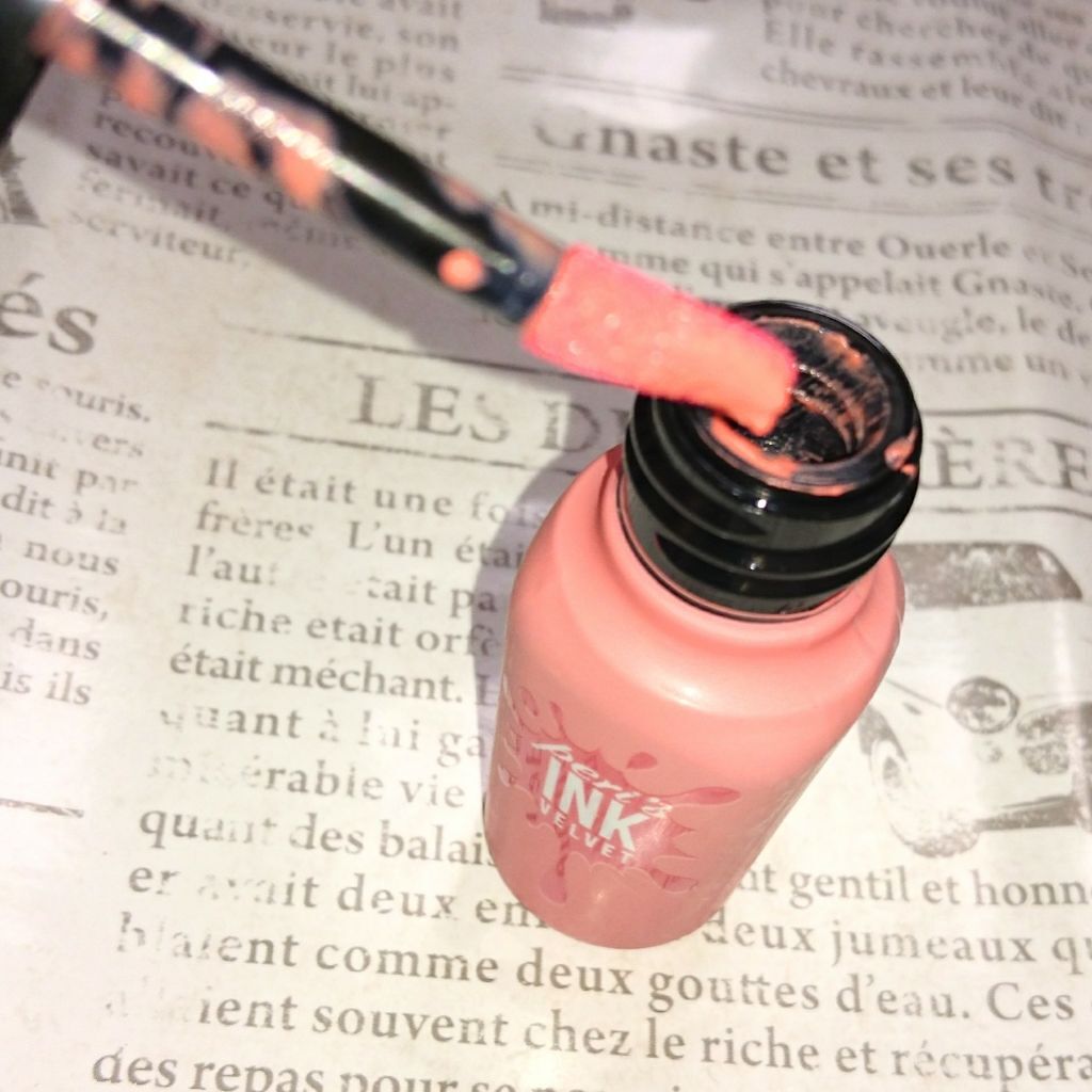 インク ベルベット/PERIPERA/口紅を使ったクチコミ（3枚目）