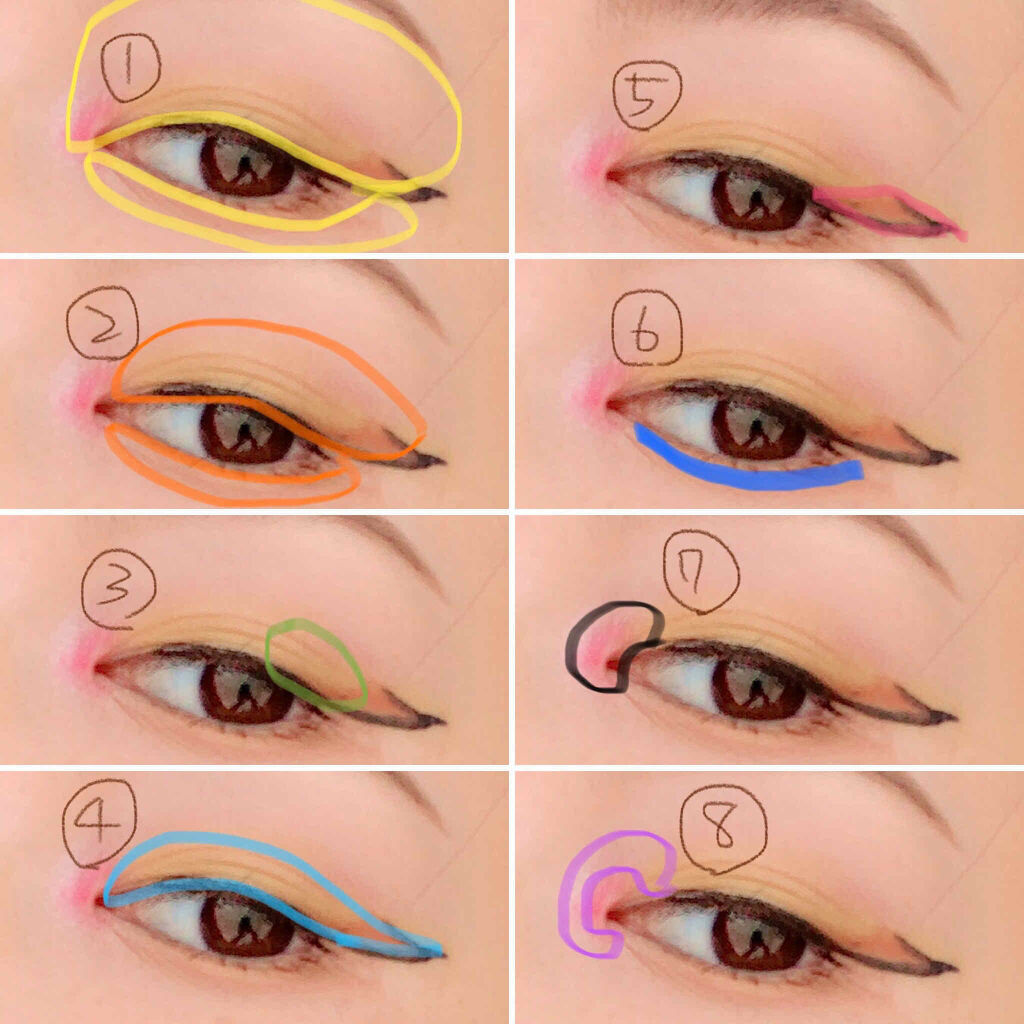 UT シャドウ パレット/NYX Professional Makeup/アイシャドウパレットを使ったクチコミ（3枚目）