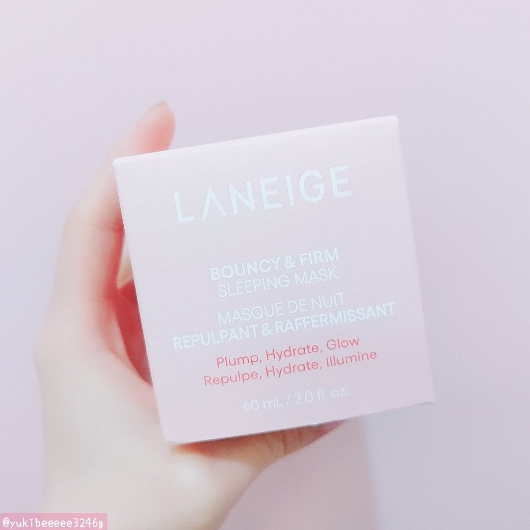 バウンシースリーピングマスク/LANEIGE/フェイスクリームを使ったクチコミ(3枚目)
