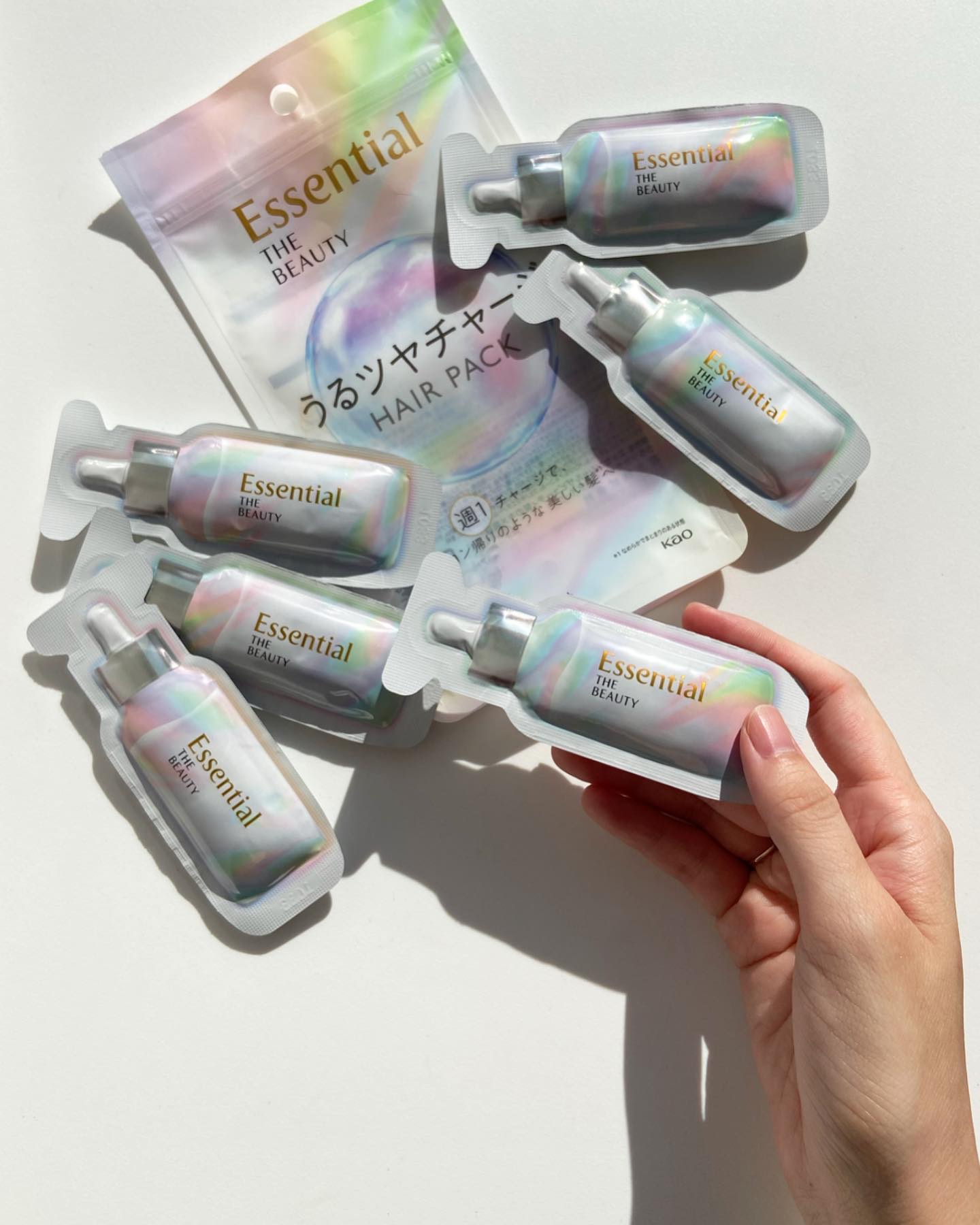 ザビューティ うるツヤチャージヘアパック/エッセンシャル/ヘアマスク・ヘアパックを使ったクチコミ（1枚目）