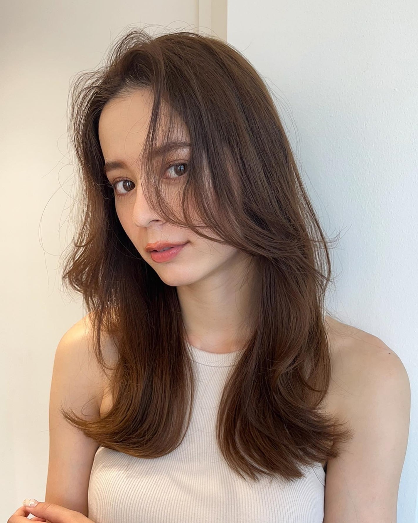 HARUNA on LIPS 「.風になびく素敵なレイヤーたっぷりカット✨✨✨✨..#レイヤー..」(2枚目)