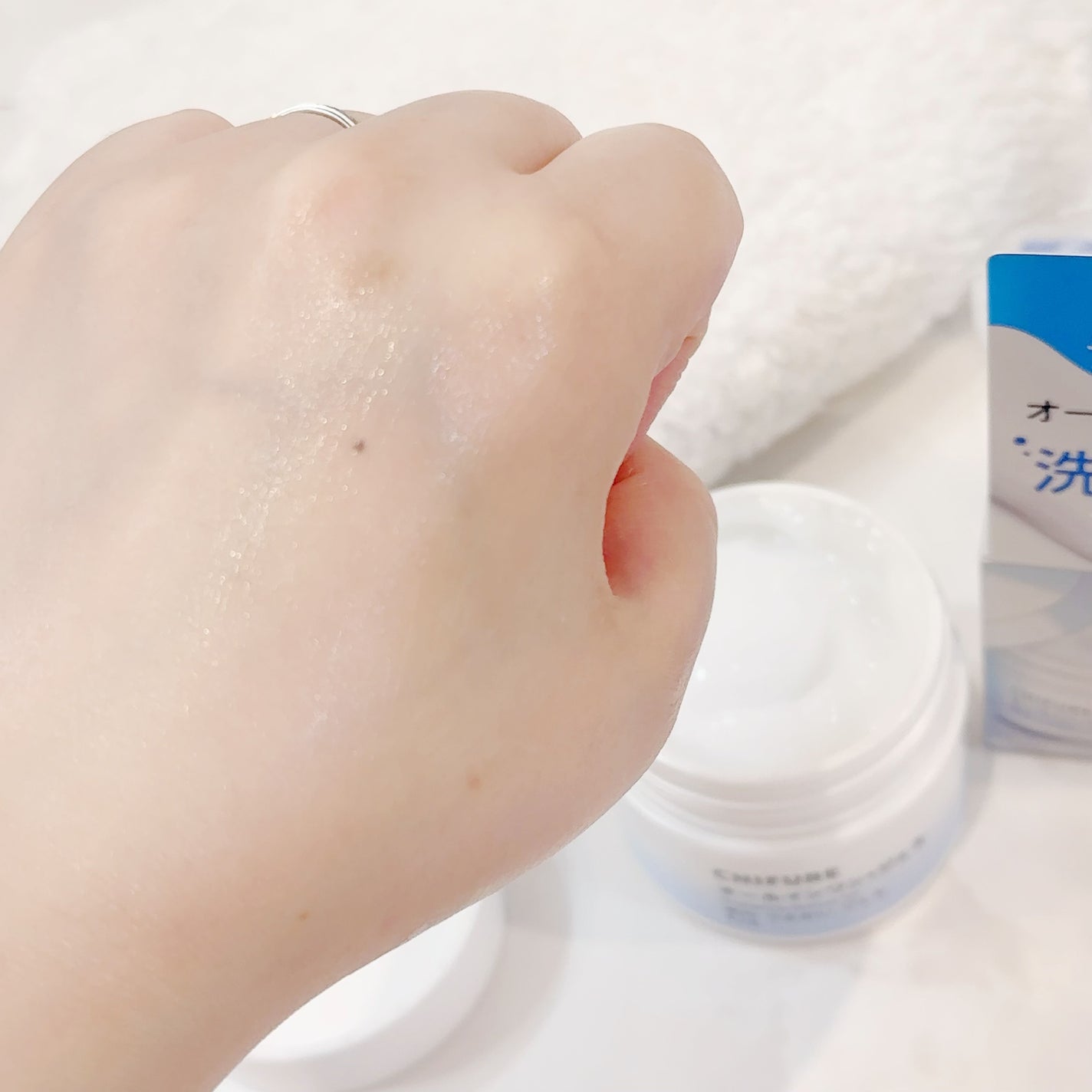 美白 うるおい ジェル/ちふれ/オールインワン化粧品を使ったクチコミ(5枚目)