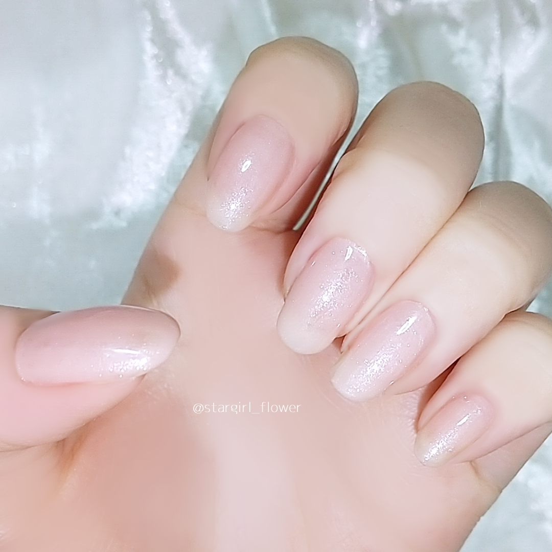 gene TOKYO ネイル パールベビーピンク/DAISO/マニキュアを使ったクチコミ（1枚目）