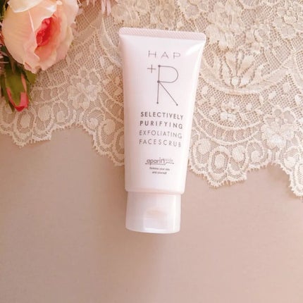 フェイススクラブ /HAP+R/スクラブ・ゴマージュを使ったクチコミ(1枚目)