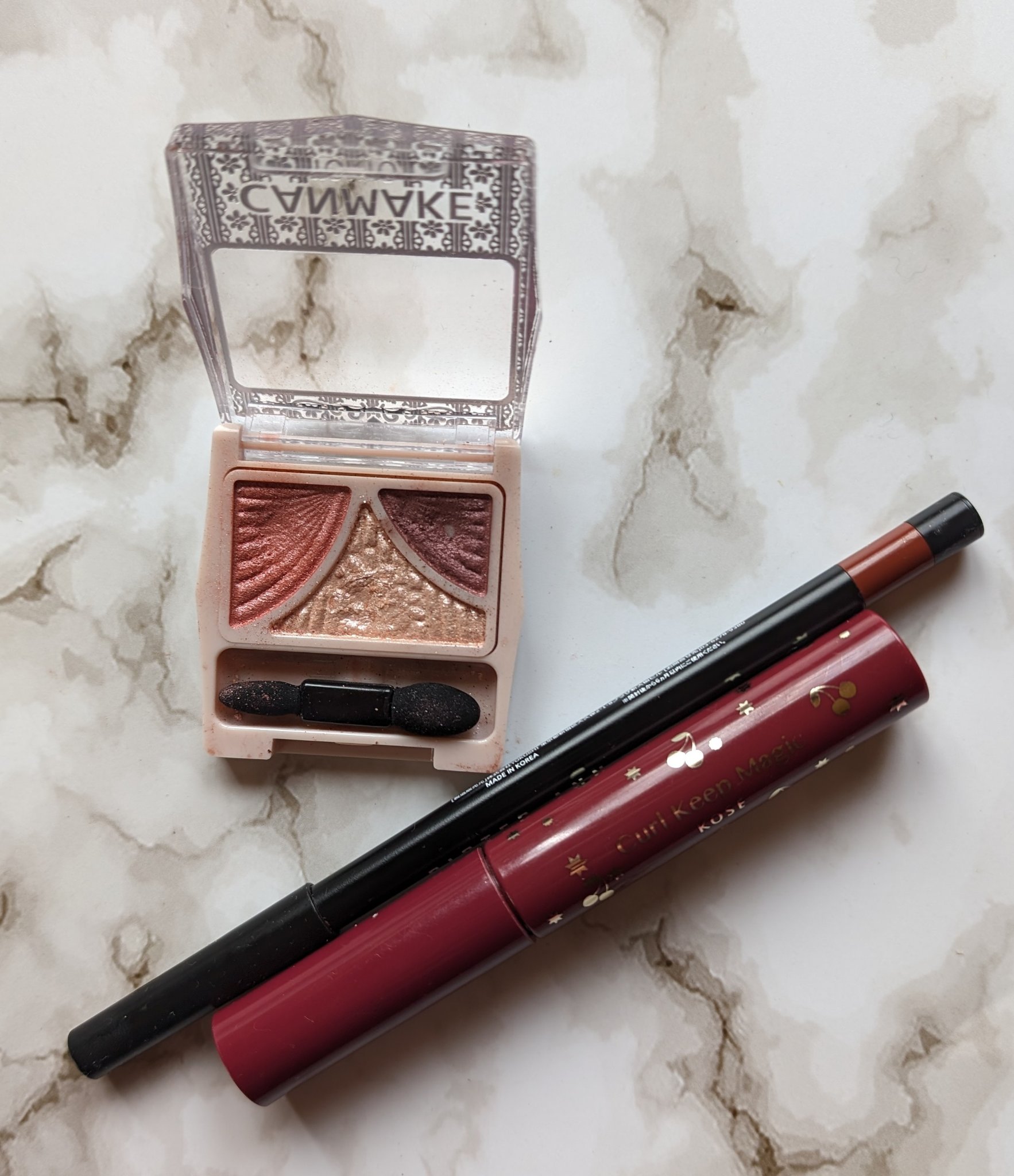 ジューシーピュアアイズ/キャンメイク/アイシャドウパレットを使ったクチコミ（1枚目）