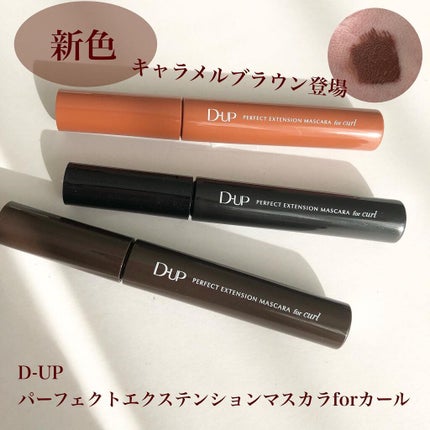 パーフェクトエクステンション マスカラ for カール/D-UP/マスカラを使ったクチコミ(1枚目)