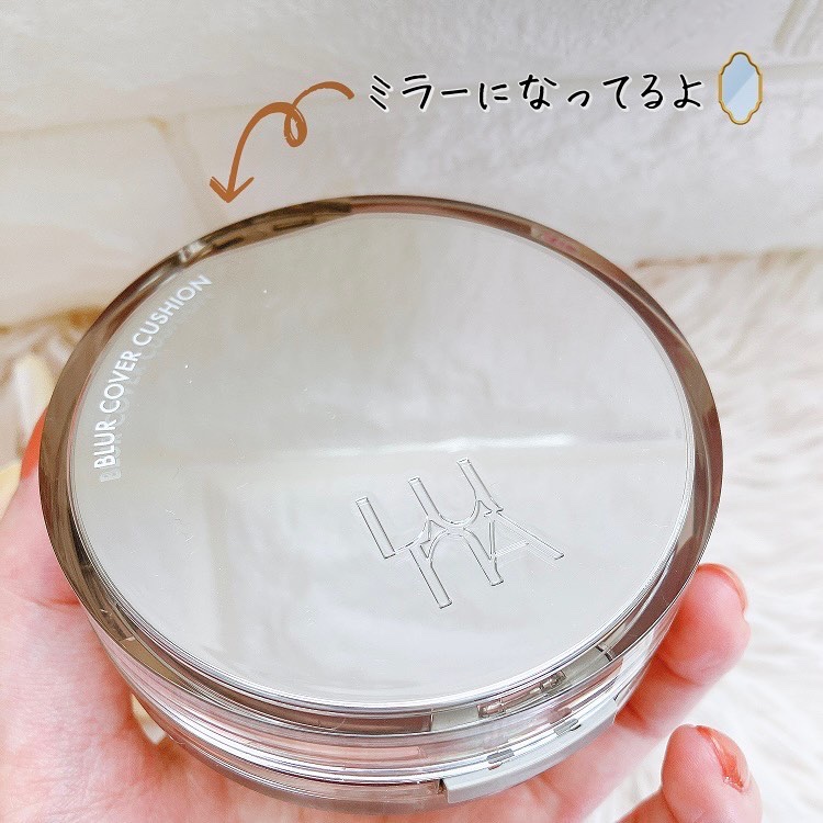 ブラーカバークッション/LUNA/クッションファンデーションを使ったクチコミ（2枚目）