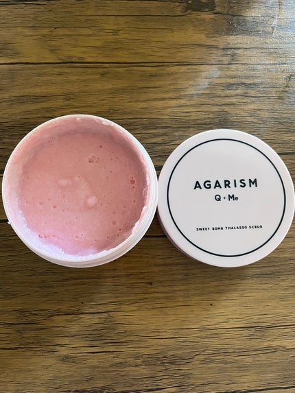 Q+Me スウィート ボム タラソ スクラブ/AGARISM/バスト・ヒップケアを使ったクチコミ(1枚目)