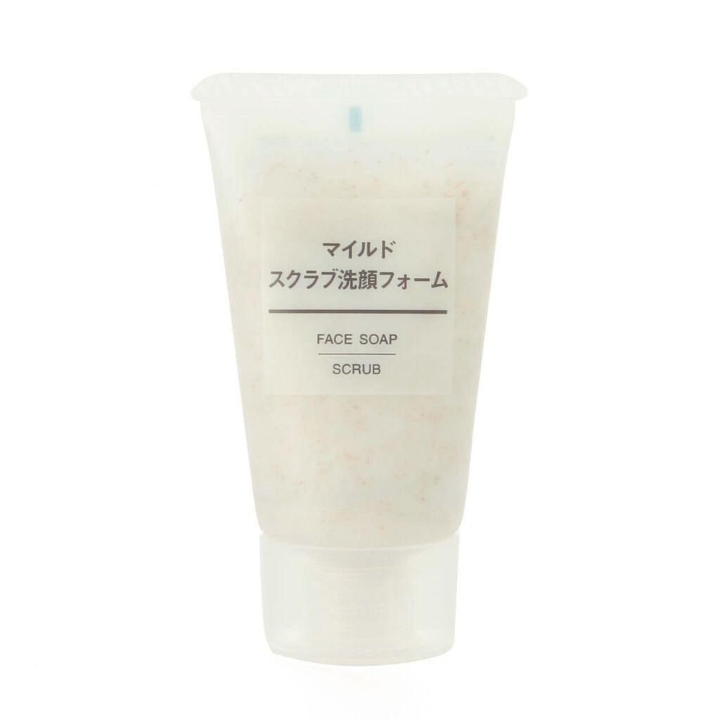 無印良品 マイルドスクラブ洗顔フォーム
