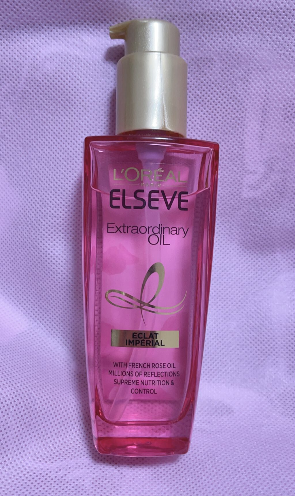 エクストラオーディナリー オイル エクラアンペリアル 艶髪オイル/ロレアル パリ/ヘアオイルを使ったクチコミ（1枚目）