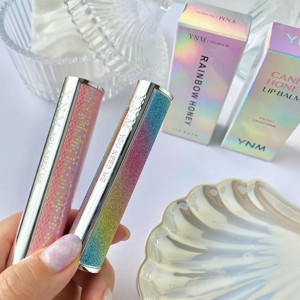 YNM レインボーハニーリップバーム/YNM/リップバームを使ったクチコミ(2枚目)