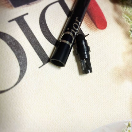 ディオールショウ 24H スティロ ウォータープルーフ/Dior/ペンシルアイライナーを使ったクチコミ(6枚目)