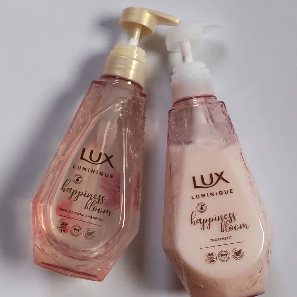 ルミニーク ハピネスブルーム シャンプー／トリートメント/LUX/市販シャンプーを使ったクチコミ（1枚目）