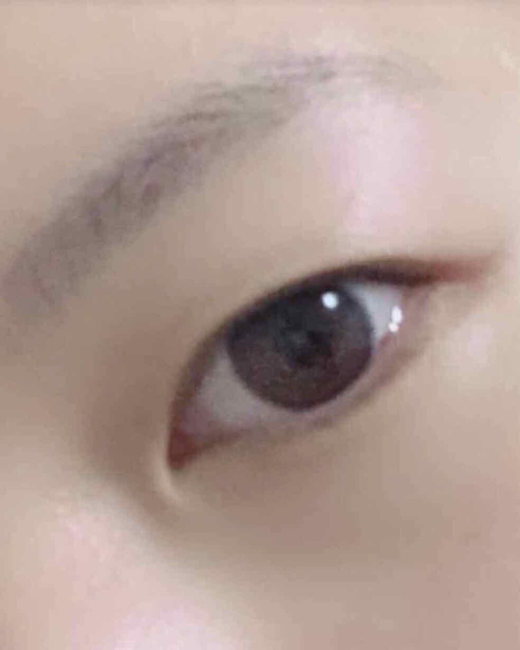 メッシュ アイテープ 半月細め/shefun/二重まぶた用アイテムを使ったクチコミ（3枚目）