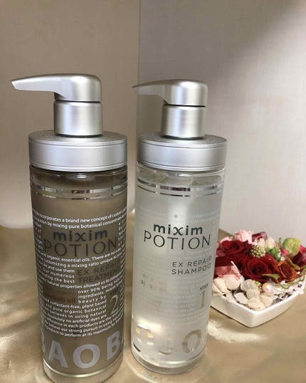 リペアシャンプー/ヘアトリートメント/mixim POTION/シャンプー・コンディショナーを使ったクチコミ(1枚目)