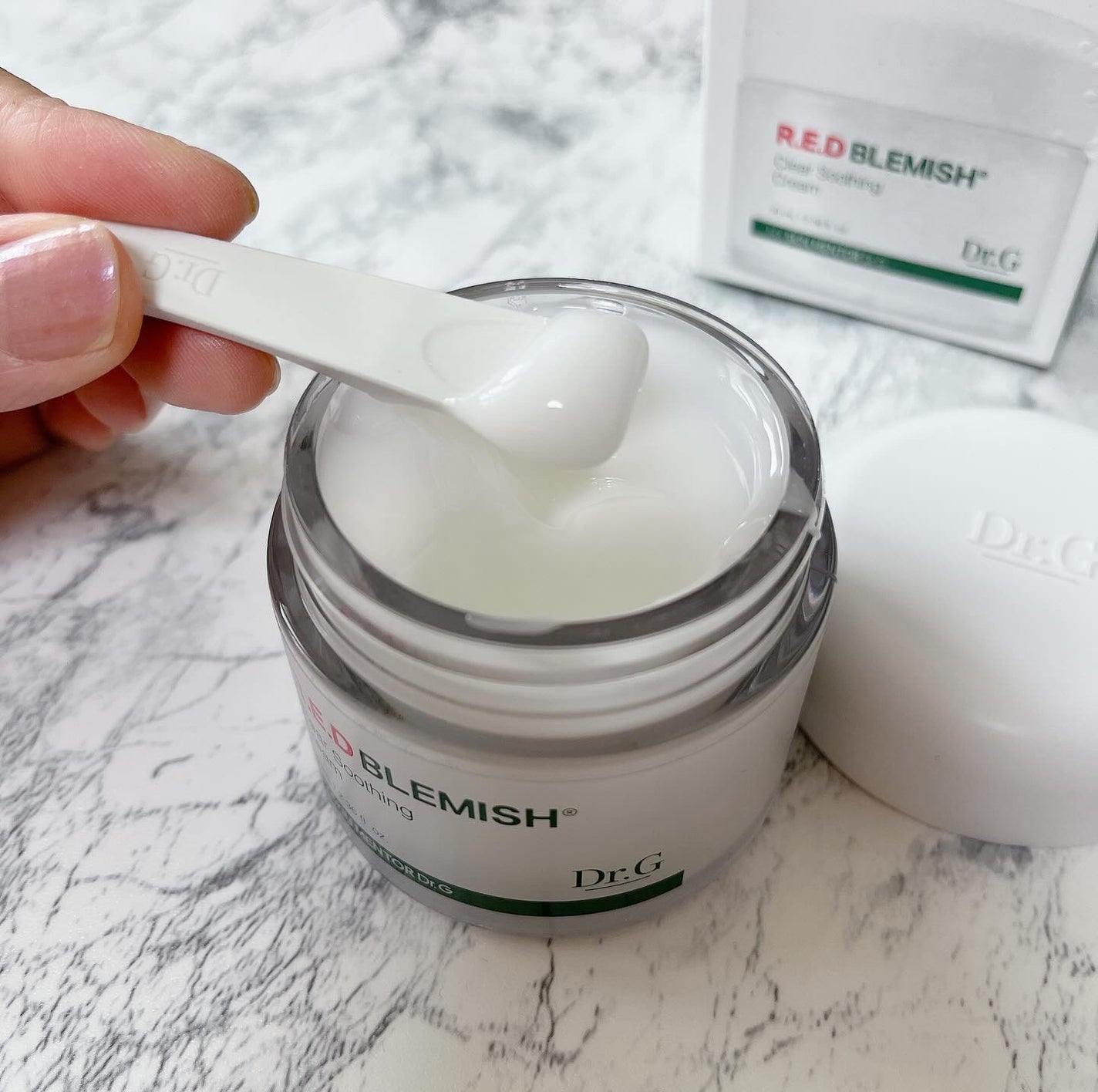 グリーンマイルドアップサンプラス/Dr.G/日焼け止めクリームを使ったクチコミ(2枚目)