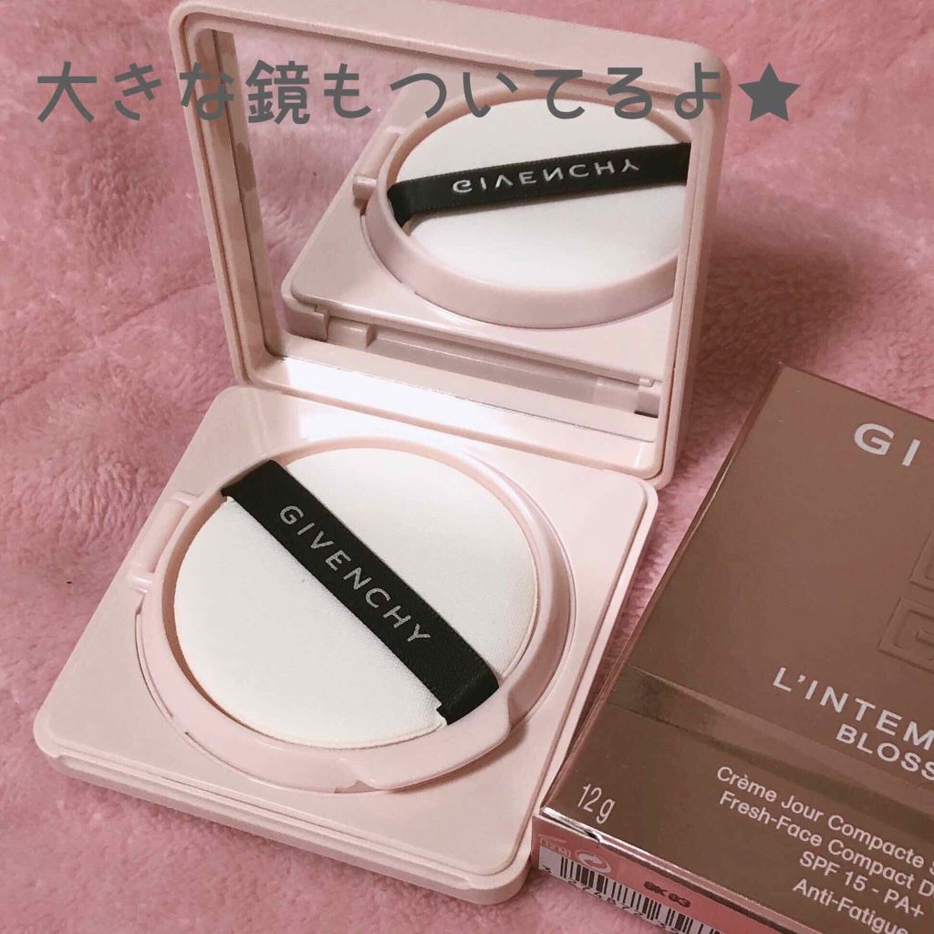 ランタンポレル ブロッサム クリーム コンパクト/GIVENCHY/化粧下地を使ったクチコミ(3枚目)