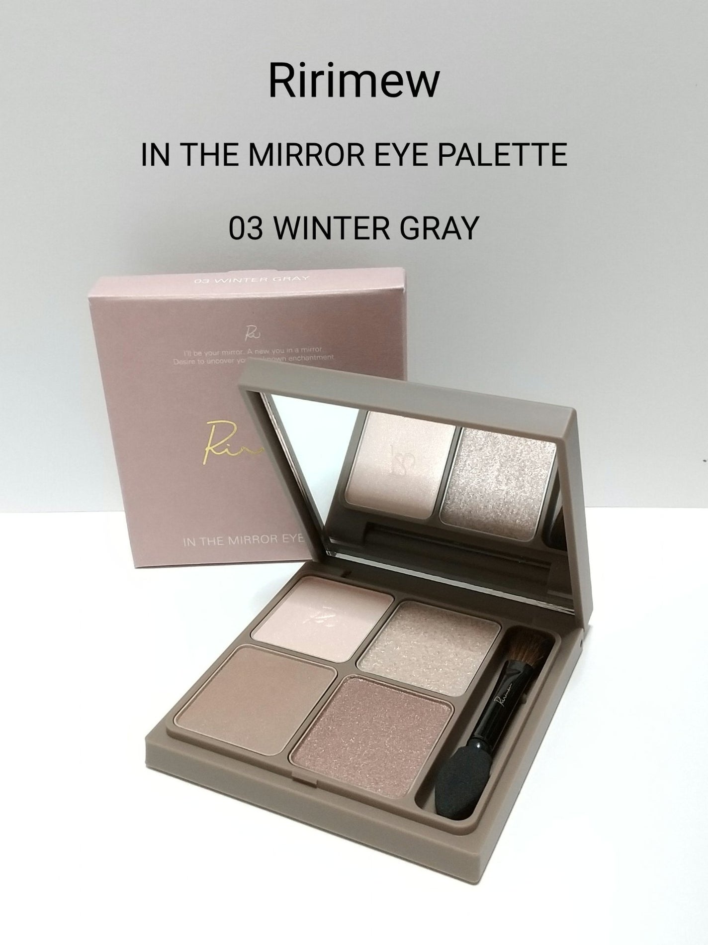 インザミラーアイパレット/Ririmew/アイシャドウパレットを使ったクチコミ(1枚目)