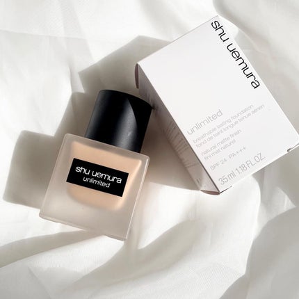 (旧)アンリミテッド ラスティング フルイド/shu uemura/リキッドファンデーションを使ったクチコミ(1枚目)