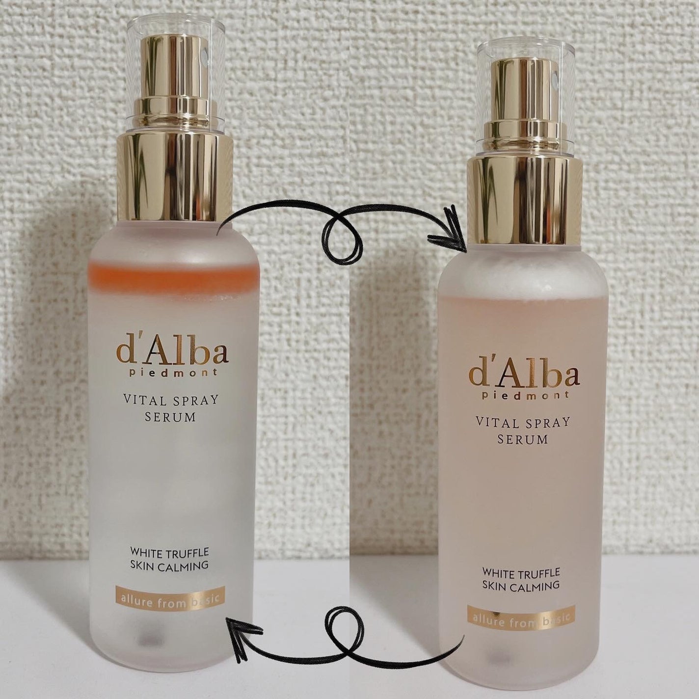 ダルバ ホワイトトリュフバイタルスプレーセラム/ダルバ/ミスト状化粧水を使ったクチコミ(2枚目)